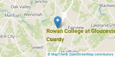 Location of Rowan College at Gloucester County