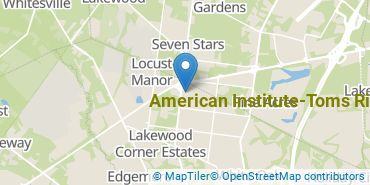 Location of American Institute-Toms River