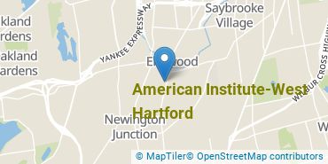 Location of American Institute - West Hartford