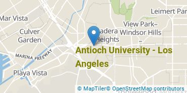 Location of Antioch University - Los Angeles