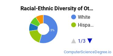 Racial-Ethnic Diversity of Other Computer & Information Sciences & Support Services, Other Majors at Arizona State University - West