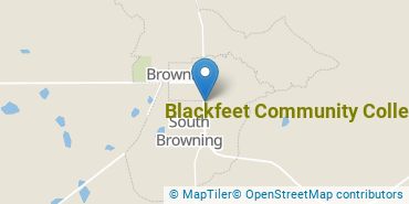 Location of Blackfeet Community College