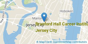 Location of Branford Hall Career Institute - Jersey City