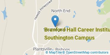 Location of Branford Hall Career Institute - Southington Campus