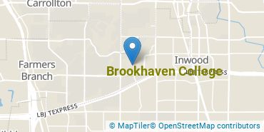 Location of Brookhaven College