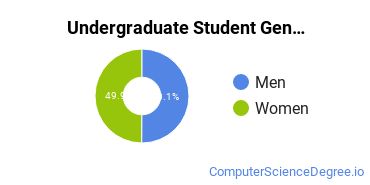 Undergraduate Student Gender Diversity at  Brookhaven College