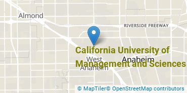 Location of California University of Management and Sciences