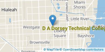 Location of D A Dorsey Technical College
