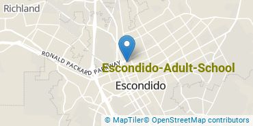 Location of Escondido Adult School