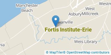 Location of Fortis Institute - Erie