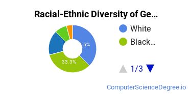 Racial-Ethnic Diversity of General Computer & Information Sciences Majors at Kaplan University - Davenport Campus