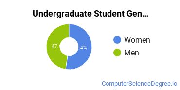 Undergraduate Student Gender Diversity at  Lycoming