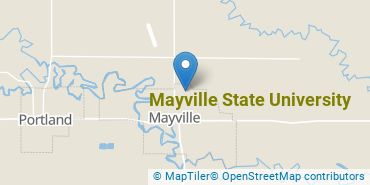 Location of Mayville State University