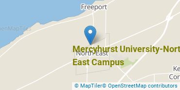 Location of Mercyhurst University North East Campus