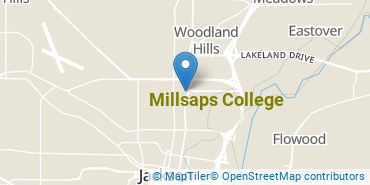 Location of Millsaps College