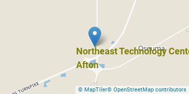 Location of Northeast Technology Center-Afton