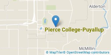 Location of Pierce College-Puyallup