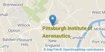 Location of Pittsburgh Institute of Aeronautics