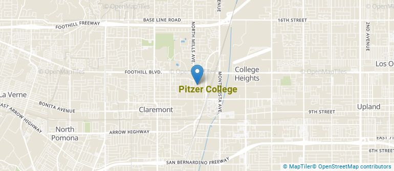 Pitzer College Computer Science Majors Computer Science Degree   Map Lg 